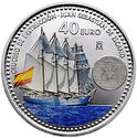 40 Euro (XCVII Training Cruise - Juan Sebastián de Elcano)