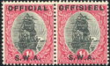 Van Riebeeck's Ship "Drommedaris" overprinted