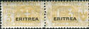 Pacchi Postali Overprint "Eritrea"