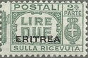 Pacchi Postali Overprint "Eritrea"