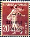 Type Semeuse overprint and Syrian surcharge
