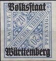 Overprint Volksstaat