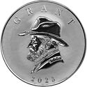 5 Dollars (Commander Ulysses S. Grant - Silver)