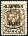 Print I on official stamp