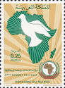 Peace Dove over Africa, OUA Emblem