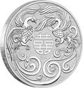 1 Dollar (Chinese Myths and Legends - Double Phoenix - Bullion)