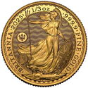 30 Pounds (Britannia - Bullion - Gold 1/3 Oz.)