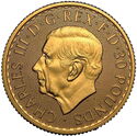 30 Pounds (Britannia - Bullion - Gold 1/3 Oz.)