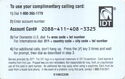 IDT - Complimentary Calling Card