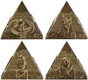 200 Francs (Pyramids 2 oz Gilded)