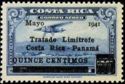 Mail Plane overprint
