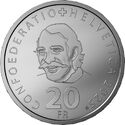 20 Francs (100th anniversary of Jean Tinguely's birth)