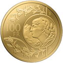 100 Francs (100 Years 100-Franc Vreneli)