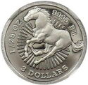 3 Dollars (Horse - Platinum)