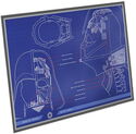 2 Dollars (Star Wars™ - Darth Vader Helmet Blueprint)