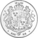 200 Kronor (10th Anniversary of Reign)