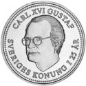 200 Kronor (25th Anniversary - Reign of Carl XVI Gustaf)