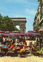 Paris. Arch of Triumph and Avenue of Champs-Élysées