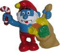 Papa Smurf unpacks sack