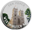 10 Pence (Landmarks of the British Isles - 2/24 - Westminster Abbey)
