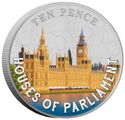 10 Pence (Landmarks of the British Isles - 12/24 - Houses of Parliament)