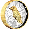 2 Dollars (Australian Kookaburra 35th Anniversary - Gold-plated)