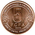 5 CFA Francs (CEMAC)