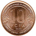 10 CFA Francs (CEMAC)
