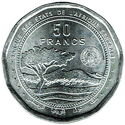 50 CFA Francs (Environmental Protection, Flora)