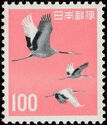 Red-crowned Cranes (Grus japonensis)