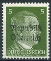 Republik Österreich handstamp