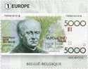 1982 5000 Fr Banknote