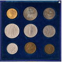 Various Lire (Mint set 1941 - Year III)