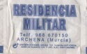 Residencia Militar. Archena (Murcia)