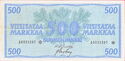 500 Markkaa