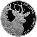 500 CFA Francs (Big Seven Russia - Deer)