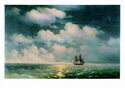 Ivan Aivazovsky. Brig "Mercury". 1848