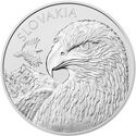 80 Dollars (Golden Eagle - Silver 1 kg. Bullion UV effect)