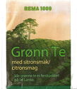 Grønn Te med sitronsmak/citronsmag