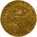 1 Ecu d'or (Louis XIII. C - Saint Lô)
