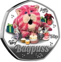 50 Pence (Classic Children's TV - Bagpuss - Silver)
