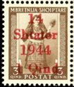 Overprint On Proclamation of Albanian independence
