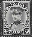 King Albert I with Kepi - Memorial Issue