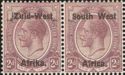 King George V, Overprinted Pair