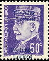overprint on Marshal Philippe Pétain (1856-1951)