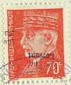 overprint on Marshal Philippe Pétain (1856-1951)