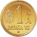 1 Peseta (12th World Football Championship 1982 Spain)