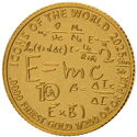 10 Francs (Icons of the World - 70th anniversary of Albert Einstein's death)