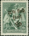 Battle in Bachmac (Russia), overprinted