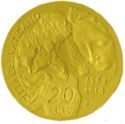 20 Euro (450th Anniversary of the Death of Michelangelo)